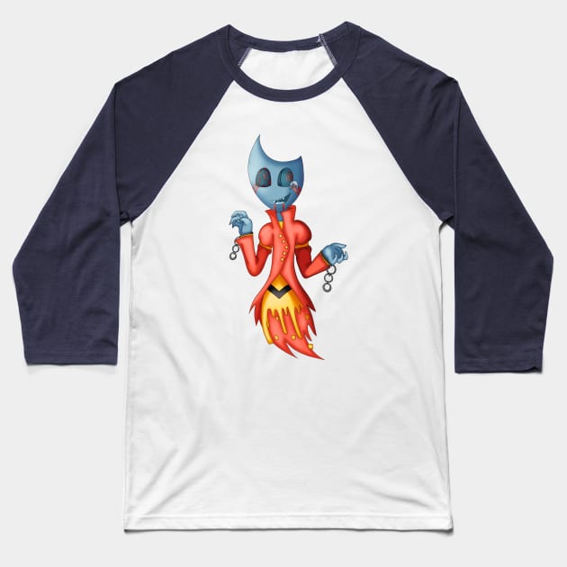 A Hat in Time Moonjumper Baseball T-Shirt by CaptainShivers